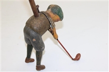 Schoenhut Indoor Golf Game with Seldom Seen Instructions & Bag w/Clubs & other