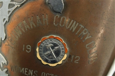 1912 Bronze Loving Cup For The Yountakah C. C. Womens October Cup