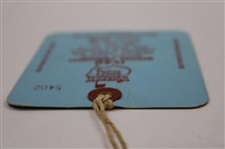 1960 Masters Tournament Friday 2nd Rd Ticket #5402 w/Original String - Arnold Palmer Winner