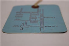 1960 Masters Tournament Friday 2nd Rd Ticket #5402 w/Original String - Arnold Palmer Winner