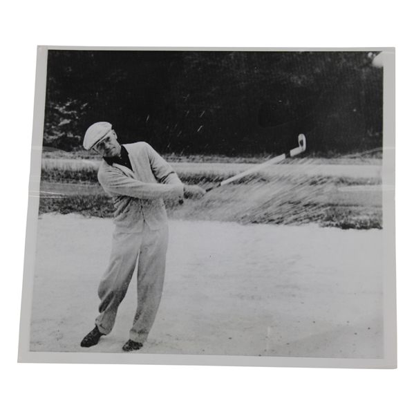 Ben Hogan 1955 Masters Sand Trap Wire Photo