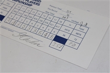 Gary Player & George Archer Signed 1994 Ford Senior Players Championship Official Scorecard PSA/DNA #P85804