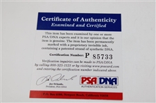 Tom Watson & Dicky Pride Signed 1997 Byron Nelson Classic Official Scorecard PSA/DNA #P85733