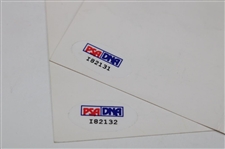 Ray Floyd, O'Meara, Tewell & Sneed Signed 1981 Inverrary Classic Official Scorecards PSA/DNA 