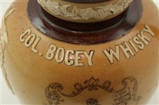 Large Royal Doulton Lambeth Colonel Bogey Whisky Advertising Water Jug - Rare
