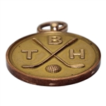 1919 BTH Dublin Irish Golf 9k Gold Medal Won by W.D. Robertson