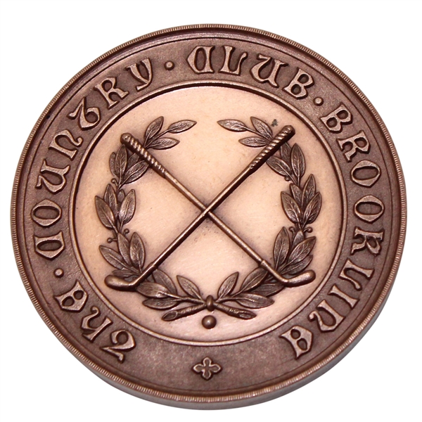 1910 The Country Club Brookline Semi-Finalist Medal Awarded to H.W. Stucklen