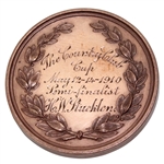 1910 The Country Club Brookline Semi-Finalist Medal Awarded to H.W. Stucklen