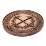 1910 The Country Club Brookline Semi-Finalist Medal Awarded to H.W. Stucklen