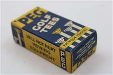 Uncommon Box of Fourteen (14) Peg Golf Tees - 3 Box