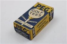 Uncommon Box of Fourteen (14) Peg Golf Tees - 3 Box