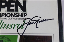 Jack Nicklaus Signed 1980 US Open at Baltusrol Program JSA ALOA