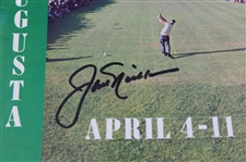 Jack Nicklaus Signed April 1965 Masters Week Magazine JSA ALOA