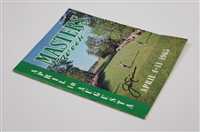 Jack Nicklaus Signed April 1965 Masters Week Magazine JSA ALOA