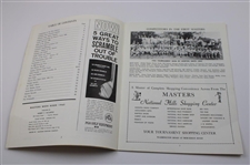 Jack Nicklaus Signed April 1965 Masters Week Magazine JSA ALOA
