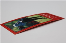 Rare Tiger Woods Cards - Nike Ltd Ed First Tiger Woods Victory Scorecard - Issued to Campers Circa 1996