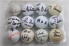 324 Signed Golf Balls - Twenty-Seven (27) Dozen Signed Golf Balls by Legends, Stars, LPGA & more