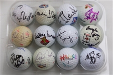 324 Signed Golf Balls - Twenty-Seven (27) Dozen Signed Golf Balls by Legends, Stars, LPGA & more