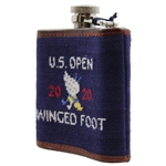 2020 US Open at Winged Foot Smathers & Branson Needlepoint Flask - Unused