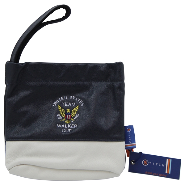 United States Walker Cup Team Leather Collectibles Stitch Pouch - Unused
