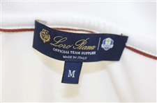 2023 The Ryder Cup European Team Issued Loro Piana Golf Shirt - Size Medium