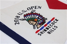 2018 US Open at Shinnecock Hills Red, White & Blue Pennant