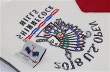 2018 US Open at Shinnecock Hills Red, White & Blue Pennant