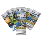 Gary Woodland Signed 2019 US Open at Pebble Beach Sunday Ticket w/Complete Ticket Set JSA ALOA