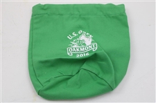 2016 US Open, 2023 US Open, 2021 US Sr. Open and 2014 US Open Green & Red Drawstring Pouches