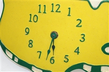 Classic Masters Tournament Yellow Logo Golf Wall Clock