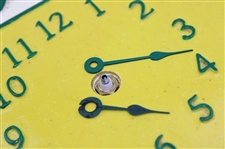 Classic Masters Tournament Yellow Logo Golf Wall Clock