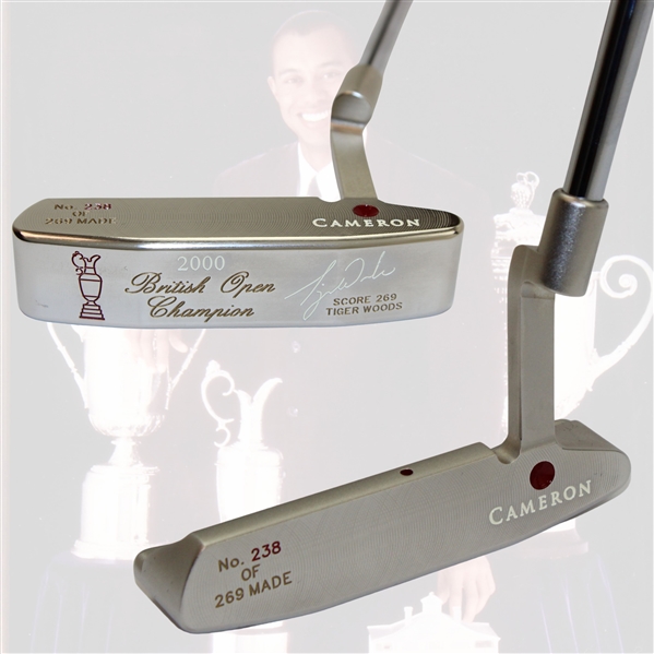 2000 Scotty Cameron Ltd Ed Tiger Woods British Open Victory Putter - Tiger Slam 2/4