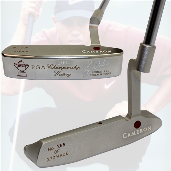 2000 Scotty Cameron Ltd Ed Tiger Woods PGA Championship Victory Putter - Tiger Slam 3/4