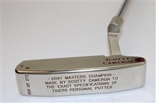 2001 Scotty Cameron Ltd Ed Tiger Woods The Masters Victory Putter - Tiger Slam 4/4