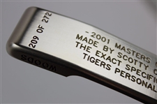 2001 Scotty Cameron Ltd Ed Tiger Woods The Masters Victory Putter - Tiger Slam 4/4
