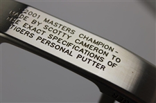2001 Scotty Cameron Ltd Ed Tiger Woods The Masters Victory Putter - Tiger Slam 4/4
