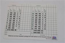 Gene Sarazen Signed Augusta National GC Scorecard PSA/DNA ##A89961
