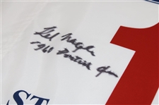Kel Nagle Signed 1995 Open Championship at St. Andrews Screen Flag JSA ALOA