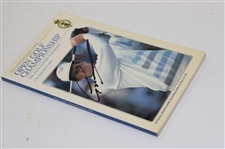 Greg Norman Signed 1986 Open Championship at Turnberry Program JSA ALOA