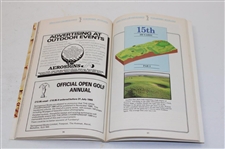 Greg Norman Signed 1986 Open Championship at Turnberry Program JSA ALOA