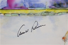 Arnold Palmer Signed Sawgrass Artist Proof Print Knowles JSA ALOA