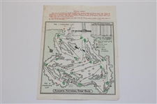 Jack Nicklaus Signed 1966 Masters Tournament Friday Pairing Sheet JSA ALOA