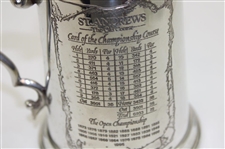 St. Andrews 'The Old Course' Course Layout/Scorecard Pewter Golf Tankard - Made in England