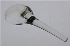 Tiffany & Co Luxury Large Leaded Crystal Art Glass Golf Club Paperweight