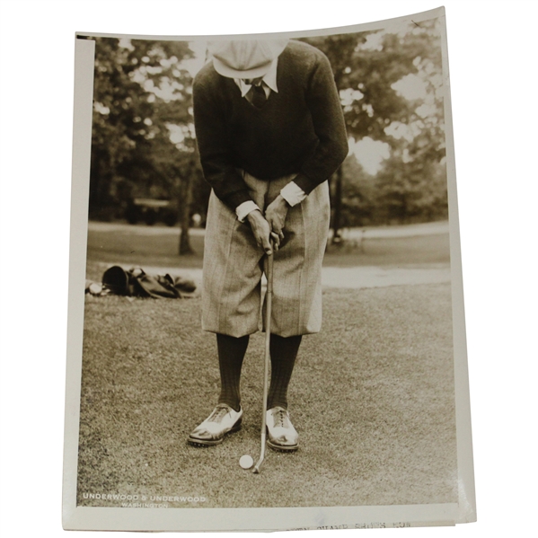 1927 Tommy Armour Hand Grip of a Golf Master Art Photograph