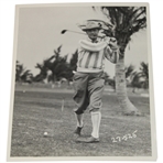 1929 Tex Rickard Boxing and Hockey Icon on the Golf Course Head to Toe Photo