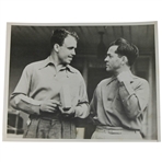 1930s Bobby Jones and Ralph Guldahl Golf Icons on the Course  Photo