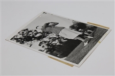 1932 Maureen Orcutt 'Early Women's Golf Champion Plays Blind Folded' Photo