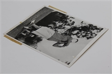 1932 Maureen Orcutt 'Early Women's Golf Champion Plays Blind Folded' Photo