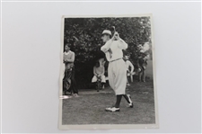 Four (4) Tommy Armour Wire Photos - Nat'l Open, LA Open, Running Wild & Metropolitan Open